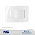 CONJUNTO INTERRUPTOR SIMPLES 10A 250V PARA MOVEIS MARGIRIUS SLEEK BR 15795 - Imagem 1