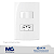 CONJUNTO INTERRUPTOR SIMPLES+TOMADA 2P+T PB 10A 250V MARGIRIUS SLEEK BR 15997 - Imagem 1