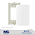 PLACA 4x2 CEGA COM SUPORTE MARGIRIUS SLEEK BR 16027 - Imagem 1