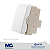 MÓDULO INTERRUPTOR BIPOLAR PARALELO 10A 250V MARGIRIUS SLEEK BR 16055 - Imagem 1