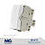 MÓDULO INTERRUPTOR SIMPLES 10A 250V MARGIRIUS SLEEK BR 16062 - Imagem 1
