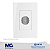 CONJUNTO CAMPAINHA ELETRONICA 2 TONS BIVOLT MARGIRIUS SLEEK BR 17049 - Imagem 1