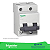 DISJUNTOR K32A2C70 2 POLOS CURVA C 70A 6KA 220V SCHNEIDER - Imagem 1