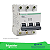 DISJUNTOR K32A3C6 3 POLOS CURVA C 6A 6KA 220V SCHNEIDER / MERLIN GERIN - Imagem 1