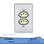 SILENTOQUE 054345 CONJUNTO 2 TOMADA 2P+T 10A COM PLACA PIAL - Imagem 1