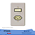 SILENTOQUE 054346 CONJUNTO INTERRUPTOR SIMPLES+TOMADA 2P+T 10A COM PLACA PIAL - Imagem 1