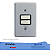 SILENTOQUE 2104 CONJUNTO 2 INTERRUPTORES PARALELOS COM PLACA PIAL - Imagem 1