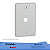 SILENTOQUE 8507 PLACA COM FURO PARA VARIADOR ROTATIVO 4x2 PIAL - Imagem 1