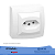 TOMADA 2P+T 10A NBR14136 PB SISTEMA X 675060 PIAL - Imagem 1