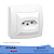 TOMADA 2P+T 20A NBR14136 PB SISTEMA X 675061 PIAL - Imagem 1
