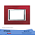 PLACA 4X2 ROSSO CHINA AXOLUTE HA4803RC PIAL - Imagem 1
