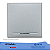 PULSADOR BASCULANTE ALLUMINIO AXOLUTE HC4055/2 PIAL - Imagem 1