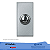 INTERRUPTOR PARALELO STYLE ALLUMINIO AXOLUTE HX4003 PIAL - Imagem 1