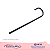 BENGALA PVC 1 1/4" 4M PRETO COFLEX - Imagem 1