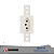 TOMADA CONDULETE 2P+T RETANGULAR 10A 250V BRANCA 23080 TRANSMOBIL - Imagem 1