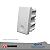 MÓDULO INTERRUPTOR BIPOLAR PARALELO 10A 250V 25004 BRANCO TRANSMOBIL - Imagem 1