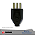 PLUG MACHO 2P+T LINHA 10A PT REF 11116 NBR-14136 TRANSMOBIL - Imagem 1
