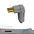 PLUG MACHO COM PRENSA CABO 2P+T 20A 250V CZ 11108CZ TRANSMOBIL - Imagem 1