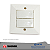 2 INTERRUPTORES SIMPLES 10A 250V SISTEMA "X" BRANCO 13050 TRANSMOBIL - Imagem 1