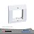 PLACA 75X75 PARA 2 MODULOS SISTEMA "X" BRANCO 13138 TRANSMOBIL - Imagem 1