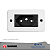 TOMADA SOBREPOR 2P+T 10A PT 17022 NBR14136 TRANSMOBIL - Imagem 1