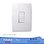 CONJUNTO PULSADOR MINUTERIA COM LUZ 4x2 PIALPLUS 611123 - Imagem 1