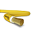 CABO 1,0MM2 PRYSMIAN SUPERASTIC FLEX 85ºC 750V AMARELO ROLO 100m - Imagem 1