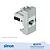 TOMADA RJ45 CAT5e ALUMINIO SIMON 30.482-34 - Imagem 1