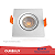LUMINÁRIA SUPERLED SPOT QUADRADA 3W 3000K BIVOLT BR 05613 OUROLUX - Imagem 1