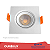 LUMINÁRIA SUPERLED SPOT QUADRADA 3W 4000K BIVOLT BR 05612A OUROLUX - Imagem 1