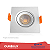 LUMINÁRIA SUPERLED SPOT QUADRADA 5W 4000K BIVOLT BR 05602A OUROLUX - Imagem 1