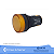 SINALEIRO LED 22MM KN-SM-AM-110 110V AMARELO KRAUS & NAIMER - Imagem 1