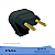 PLUGUE 615843 MACHO LATERAL 2P 10A PT NBR PIAL - Imagem 1