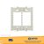 SUPORTE 4x4 14288 MARGIRIUS COMPÁTIVEL COM LINHAS SLEEK e CLEAN - Imagem 1