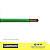 CABO FLEXICOM 70° 450/75V 1.5MM2 VERDE ROLO 100m COBRECOM - Imagem 1