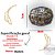FIVELA  MASTER TEAM ROPING PRO DETALHES EM DOURADO E PRATA - Imagem 2
