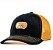 BONÉ WEST BARN PRETO COM LARANJA LG COURO - Imagem 5