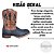 BOTA GOYAZES DE CABEÇA DRY FIT DE COURO PRETO - Imagem 5