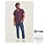 CAMISA 29238C TXC XADREZ BOLSO M/C VINHO - Imagem 3