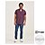 CAMISA 29238C TXC XADREZ BOLSO M/C VINHO - Imagem 5