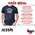CAMISETA AUSTIN PRETA C/ VERMELHO - Imagem 5