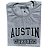 CAMISETA AUSTIN CINZA C/ PRETO - Imagem 1
