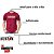 CAMISETA AUSTIN VINHO C/ DOURADO - Imagem 4