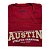 CAMISETA AUSTIN VINHO C/ DOURADO - Imagem 1