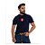 CAMISETA AUSTIN WESTERN AZUL C/ VERMELHO - Imagem 1