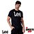 CAMISETA LEE 5027L PRETO C/ LEE BRANCO - Imagem 3
