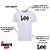 CAMISETA LEE 5024L BRANCO C/ LEE PRETO - Imagem 4