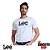 CAMISETA LEE 5024L BRANCO C/ LEE PRETO - Imagem 3
