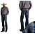 CALÇA CS404 SELFF WESTERN RELAXED - Imagem 1