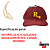 BONE WEST BARN BORDO R MOSTARDA - Imagem 2